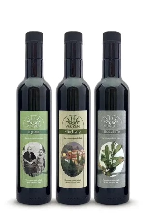 Kit assaggio oli VerZen, bottigliette da 500 ml
